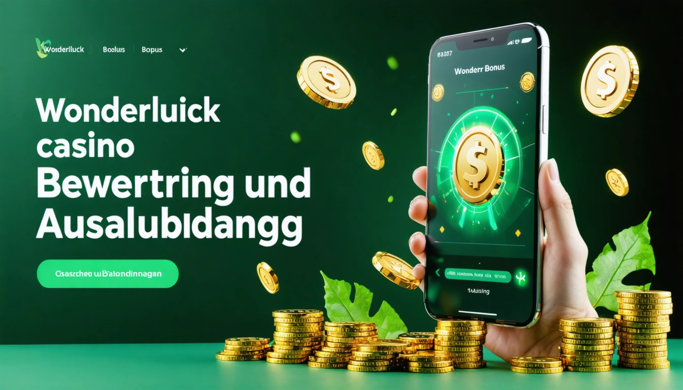Wonderluck casino bonus Bewertung und Auszahlungsbedingungen